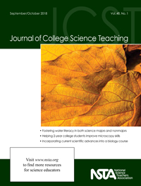 Cover image for Journal of College Science Teaching, Volume 48, Issue 1, 2018