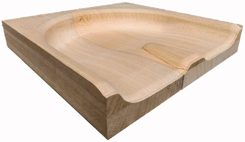 Figure 5. Highly contoured seating base.