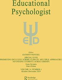 Cover image for Educational Psychologist, Volume 54, Issue 4, 2019