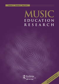 Cover image for Music Education Research, Volume 17, Issue 2, 2015