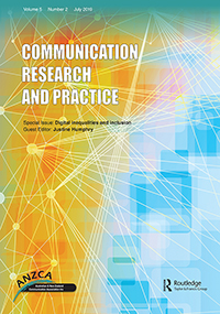 Cover image for Communication Research and Practice, Volume 5, Issue 2, 2019
