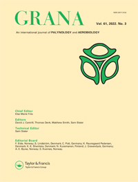 Cover image for Grana, Volume 61, Issue 4, 2022