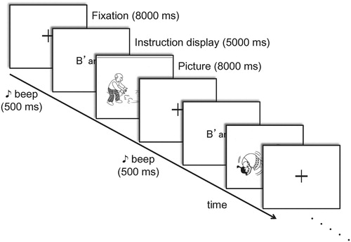 Figure 5. Schematic representation of the procedure in the present experiment.