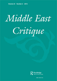 Cover image for Middle East Critique, Volume 24, Issue 2, 2015
