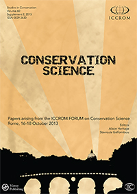 Cover image for Studies in Conservation, Volume 60, Issue sup2, 2015