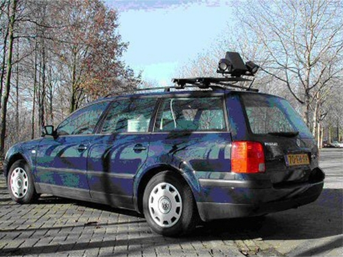 Figure 2 One of the instrumented cars of Utrecht University.