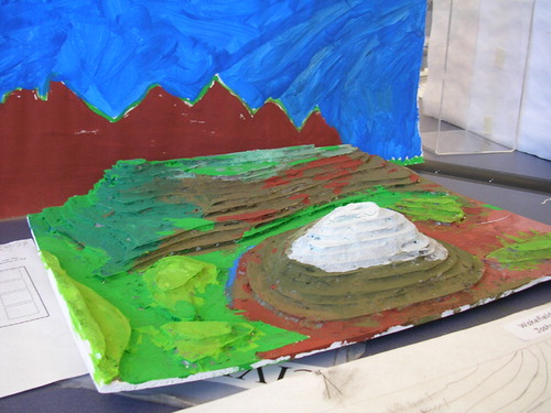 Figure 7. Model with landscape painting.
