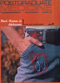 Cover image for Postgraduate Medicine, Volume 56, Issue 6, 1974