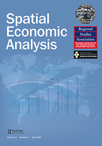 Cover image for Spatial Economic Analysis, Volume 13, Issue 2, 2018