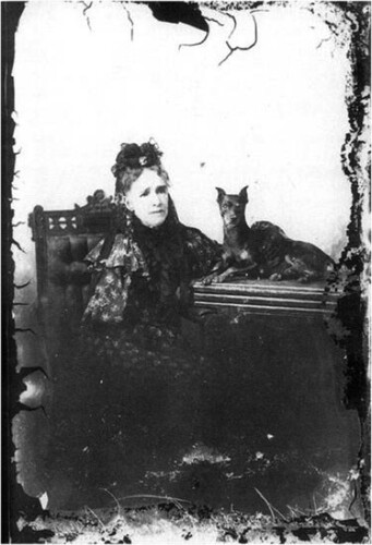 Figure 10. Photograph of Anna Johnson. Public domain, ancestry.com.