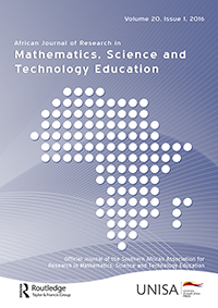 Cover image for African Journal of Research in Mathematics, Science and Technology Education, Volume 20, Issue 1, 2016