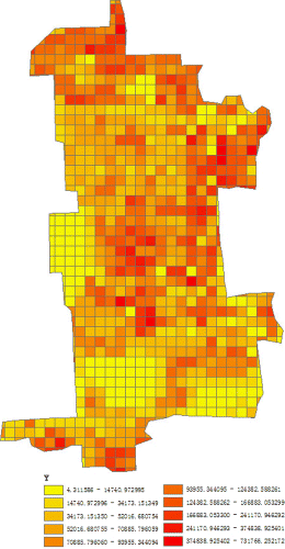 Figure 13. Impacts of 3D urban form on road traffic pressure.