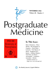 Cover image for Postgraduate Medicine, Volume 38, Issue 5, 1965