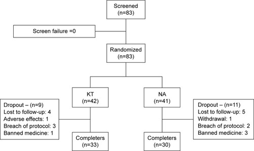 Figure 1 Enrollment and randomization flowchart.