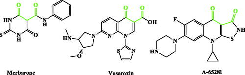 Figure 2. Potent Topo II inhibitors.