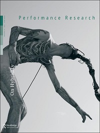 Cover image for Performance Research, Volume 25, Issue 4, 2020