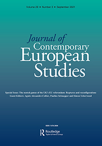 Cover image for Journal of Contemporary European Studies, Volume 29, Issue 3, 2021