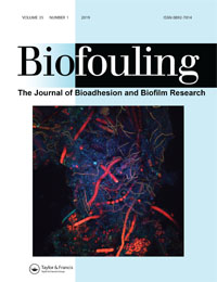 Cover image for Biofouling, Volume 35, Issue 1, 2019