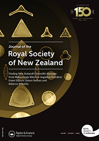 Cover image for Journal of the Royal Society of New Zealand, Volume 47, Issue 1, 2017