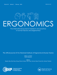 Cover image for Ergonomics, Volume 66, Issue 2, 2023