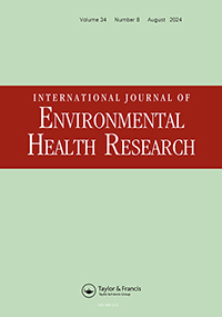 Cover image for International Journal of Environmental Health Research