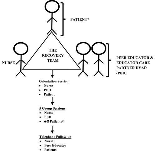 Figure 2 TEAM participants and encounters. *Patient care partner also encouraged to participate if available.