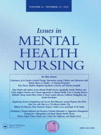 Cover image for Issues in Mental Health Nursing, Volume 43, Issue 12, 2022