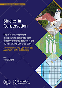 Cover image for Studies in Conservation, Volume 61, Issue sup1, 2016