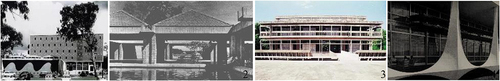 Figure 6. Global tropical architecture practices after the 1950s.