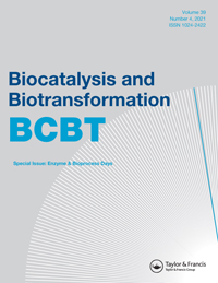 Cover image for Biocatalysis and Biotransformation, Volume 39, Issue 4, 2021