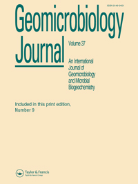Cover image for Geomicrobiology Journal, Volume 37, Issue 9, 2020