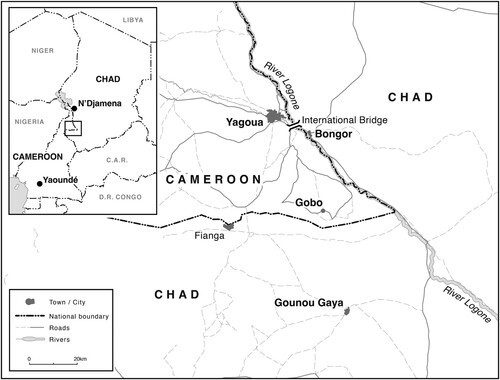 Figure 2. Map, Logone Valley Borderlands.