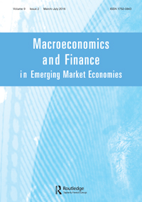 Cover image for Macroeconomics and Finance in Emerging Market Economies, Volume 9, Issue 2, 2016