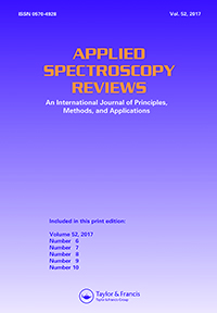 Cover image for Applied Spectroscopy Reviews, Volume 52, Issue 8, 2017