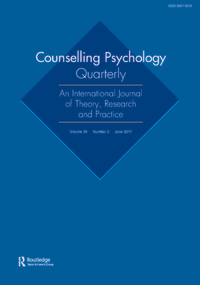 Cover image for Counselling Psychology Quarterly, Volume 30, Issue 2, 2017