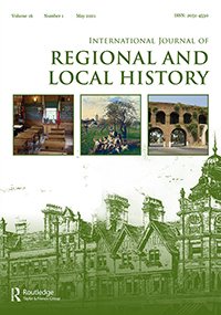 Cover image for Histories of People and Place, Volume 16, Issue 1, 2021