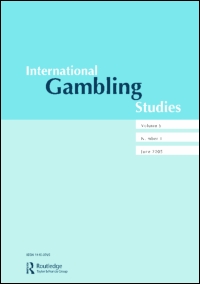 Cover image for International Gambling Studies, Volume 7, Issue 3, 2007