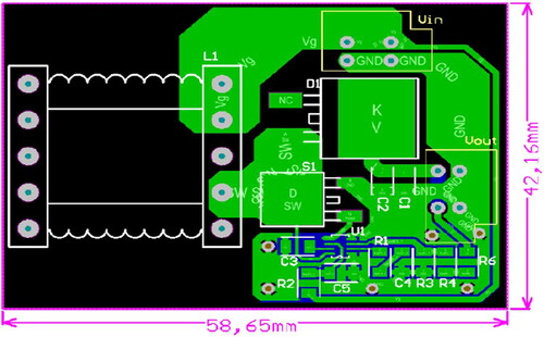 Figure 4. Deliverable of 3D routing (Example of a boost converter).