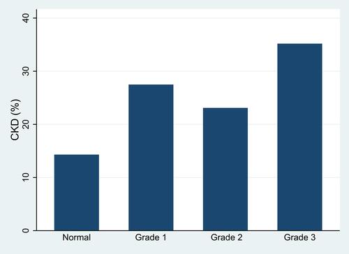 Figure 3 Chronic kidney disease and hypertension stages.