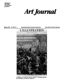 Cover image for Art Journal, Volume 48, Issue 1, 1989