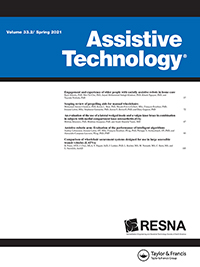 Cover image for Assistive Technology, Volume 33, Issue 2, 2021