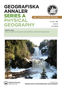 Cover image for Geografiska Annaler: Series A, Physical Geography, Volume 100, Issue 2, 2018