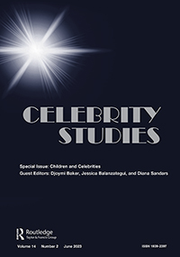 Cover image for Celebrity Studies, Volume 14, Issue 2, 2023