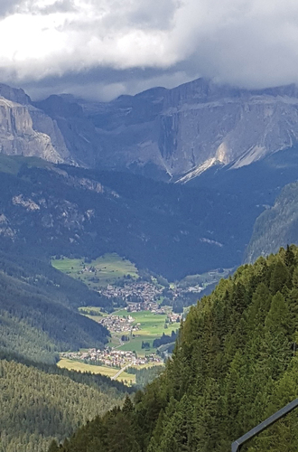 Figure 3. View of the Val di Fassa (Photo by the author 2018).