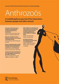 Cover image for Anthrozoös, Volume 35, Issue 5, 2022