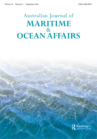 Cover image for Australian Journal of Maritime & Ocean Affairs, Volume 13, Issue 3, 2021