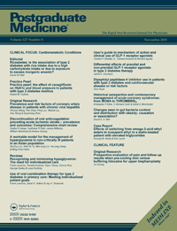 Cover image for Postgraduate Medicine, Volume 127, Issue 8, 2015