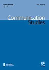 Cover image for Communication Studies, Volume 68, Issue 3, 2017