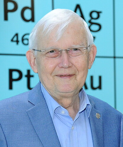 Gottfried Münzenberg at GSI in May 2019. (Courtesy: G. Otto, GSI.)