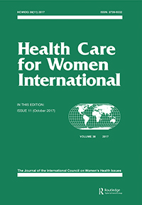 Cover image for Health Care for Women International, Volume 38, Issue 11, 2017